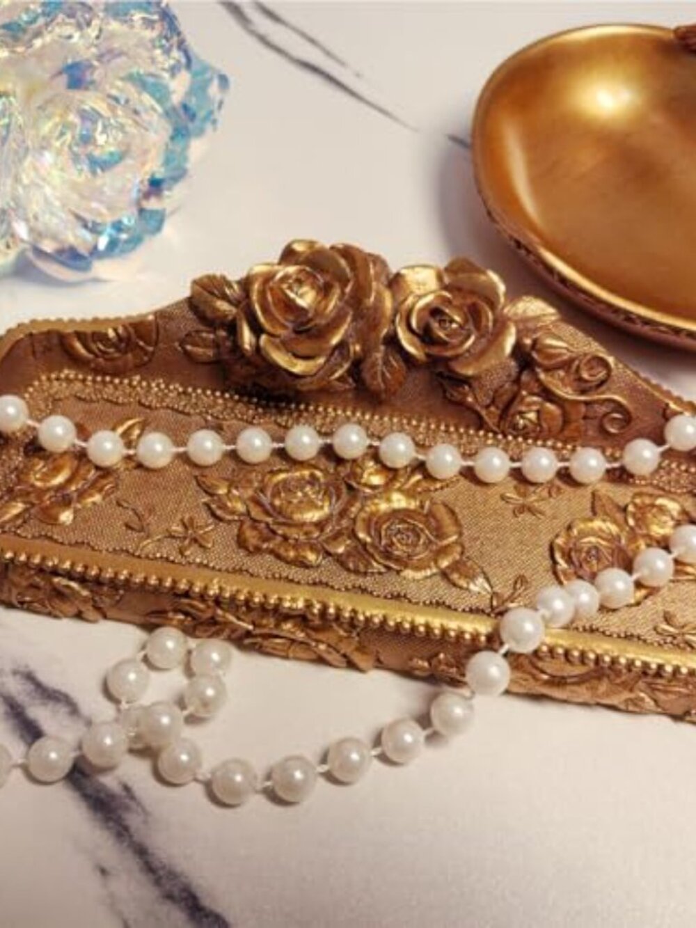 Vintage Jewelry Tray Small Antique Trinket Dish Holder Birthday & Wedding Gifts